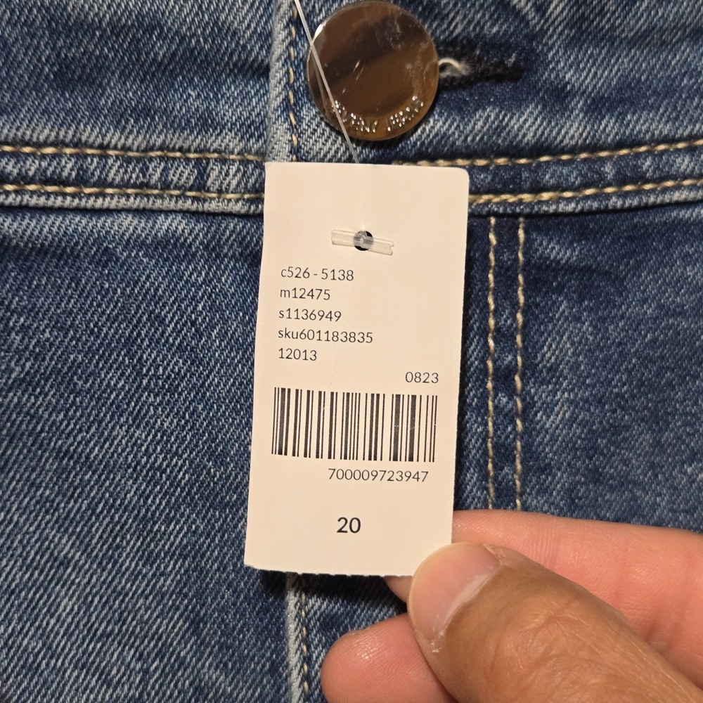 Seven 7 Blue Jeans Limited Edition BOOT Leg Plus Size 20 40x32 Stretch NWT - Picture 3 of 13